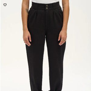Lucy & Yak Addison Tapered Jeans Organic Twill Black